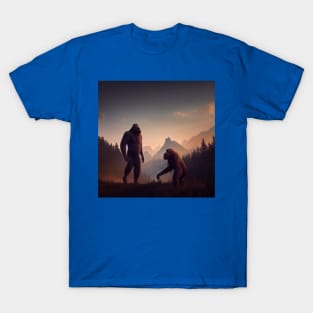 Sasquatch in Nature T-Shirt